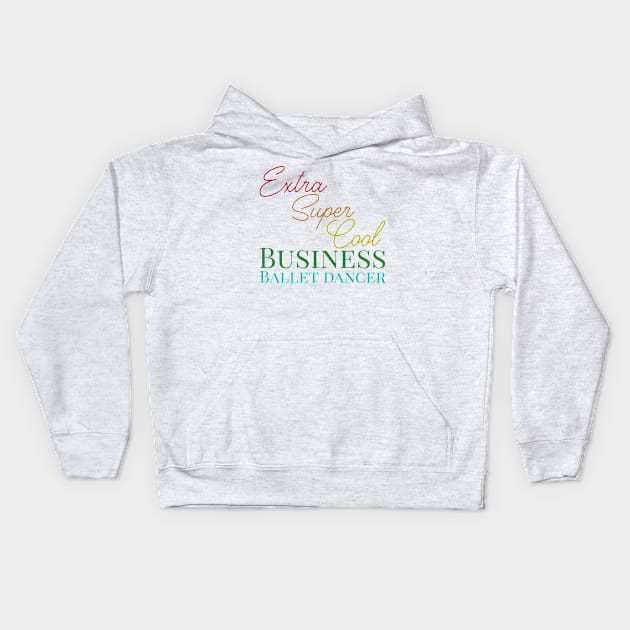 ballet dancer Kids Hoodie by Design stars 5